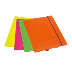 Cartellina Fellowes Polipropilene 25 x 35 cm assortiti 4 unità