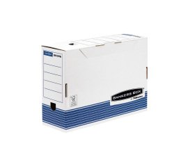 Scatole Fellowes Bankers box 100 mm bianco cartone 10 unità