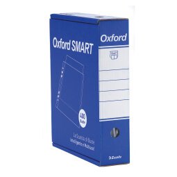 Buste a foratura universale Esselte Oxford Smart A4 universale Trasparente polipropilene medio 22 (l) x 30 (h) cm 400 unità