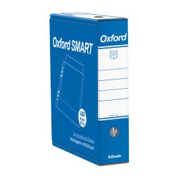 Buste a perforazione Universale Oxford Smart Esselte Office 22 x 30 cm trasparente polipropilene finitura liscia lucida spessore medio 400 unità