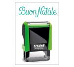 Timbro Trodat Printy 4910 "Buon Natale" verde