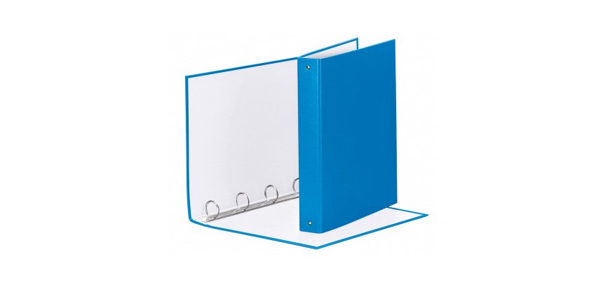 Esselte Ring Binder 4 ring 30 mm Polypropylene A4+ Blue