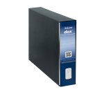 Registratore Esselte Dox A3 80 mm cartone 2 anelli A3 blu