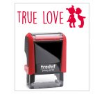 Timbro Trodat Printy 4910 "True Love" rosso