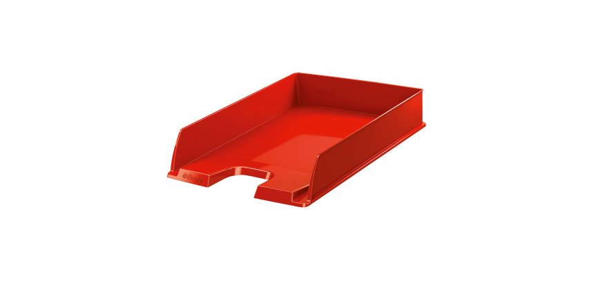Vaschetta portacorrispondenza Esselte Vivida Rosso polistirene 25,4 x 35 x 6,1 cm