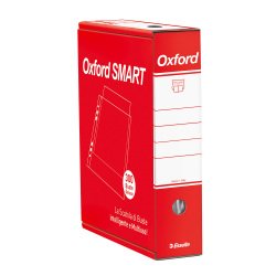 Buste a perforazione Universale Oxford Smart Esselte Deluxe 22 x 30 cm trasparente polipropilene finitura goffrata a buccia d'arancia spessore alto 300 unità