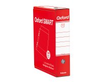 Buste a perforazione Universale Oxford Smart Esselte Deluxe 22 x 30 cm trasparente polipropilene finitura goffrata a buccia d'arancia spessore alto 300 unità