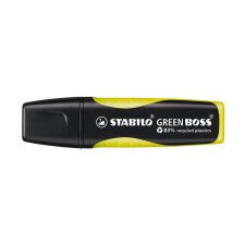 Evidenziatori STABILO Green Boss chisel giallo 10 pezzi