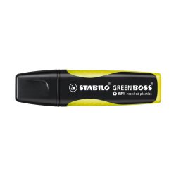 STABILO Highlighter GREEN BOSS Yellow Pack 10