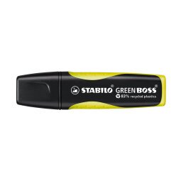 Evidenziatori STABILO Green Boss chisel giallo 10 pezzi