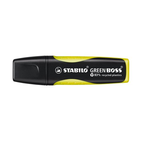 STABILO Highlighter GREEN BOSS Yellow Pack 10