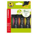 Evidenziatori STABILO BOSS Green Boss chisel assortiti 4 pezzi