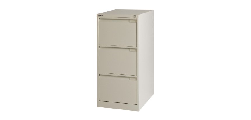 Classificatore Bisley 3 cassetti cassetti bianco