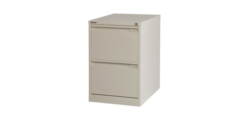 Classificatore Bisley 2 cassetti cassetti bianco