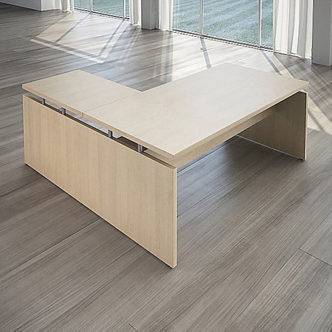 Isola di lavoro con allungo Elegance Rovere 2.000 x 1.800 x 725 mm