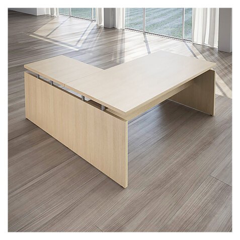 Isola di lavoro con allungo Elegance Rovere 1.800 x 1.800 x 725 mm