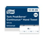 Essuie-mains pliage enchevêtré Tork H5 PeakServe® Continus™ blancs Universal - colis de 4920