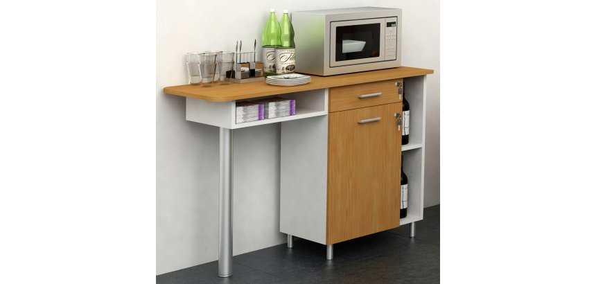 Allungo per Punto Ristoro Artexport 2872.2/34 Noce chiaro 600 x 450 x 840 mm