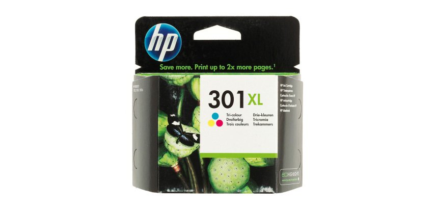 Cartuccia inchiostro HP originale 301XL ciano, magenta, giallo CH564EE#UUS