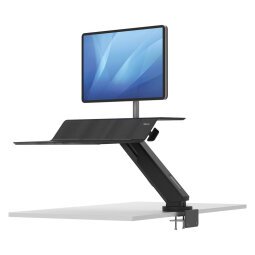 Postazione di lavoro Sit-Stand - Singolo Fellowes Lotus nero 901 x 603 x 222 mm