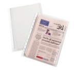 Buste con soffietto ELBA A4 universale Trasparente naturene 120 micron confezione da 10 pezzi