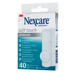 Cerotti 3M™ Nexcare™ Soft Touch, 40 unità assortite