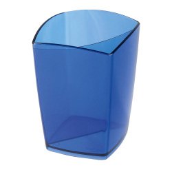 CEP Pencil Pot 530 H Polystyrene Blue 7.4 x 7.4 x 9.5 cm