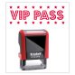 Timbro Trodat Printy 4910 "VIP pass" rosso