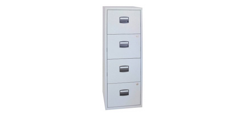 Classificatore per cartelle sospese grigio 413 x 400 x 1.260 mm