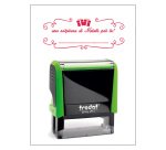Timbro Trodat Printy 4912 "Sorpresa natale" verde