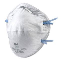 3M Respirators FFP2 Polypropylene, Steel, Polyisoprene, Polyurethane White Pack of 20