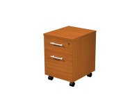 En_cassettiera su ruote 2 cass ciliegio ddl