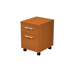 En_cassettiera su ruote 2 cass ciliegio ddl