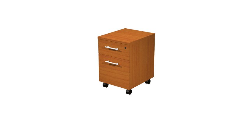 Cassettiera su ruote 430 x 520 x 600 mm