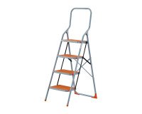 Scaletta Gierre Sgabby B0140 in acciaio, 4 gradini