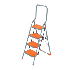 Scaletta Gierre Sgabby Plus B0140 in acciaio, 4 gradini