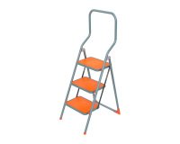 Scaletta Gierre Sgabby Plus B0130 in acciaio, 3 gradini