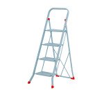 Sgabello Gierre Sempreutile B0070 in acciaio, 4 gradini