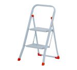 Sgabello Gierre Sempreutile B0050 in acciaio, 2 gradini