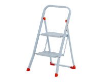 Sgabello Gierre Sempreutile B0050 in acciaio, 2 gradini