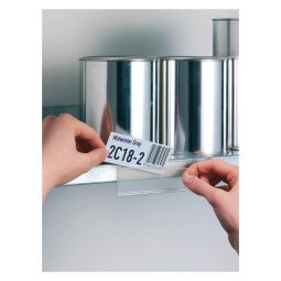Portaetichette Durable Scanfix® 8046, 20 x 4 cm, 5 unità