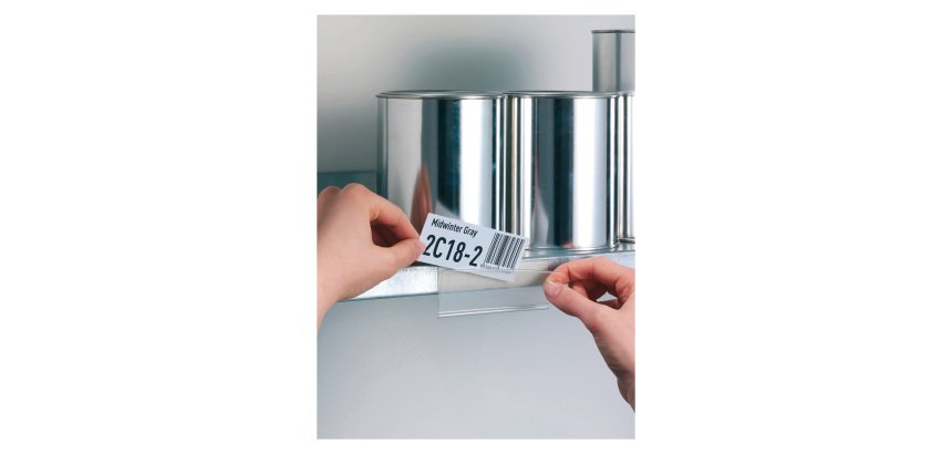 Portaetichette Durable Scanfix® 8046, 20 x 4 cm, 5 unità