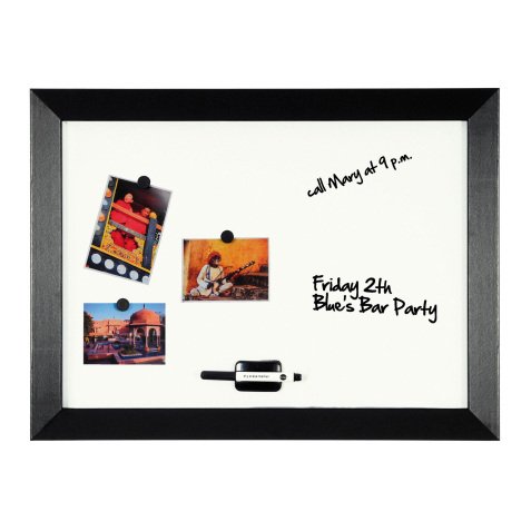 Bi Office whiteboard with Kamashi black frame 450x600mm