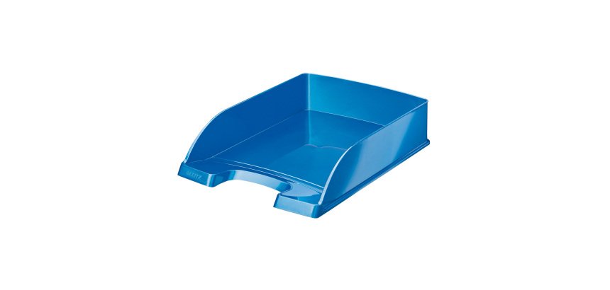 Vaschetta portacorrispondenza Leitz Wow Blu polistirene 25,5 x 35,7 x 7 cm