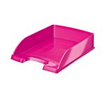 Leitz Letter Tray WOW Metallic Pink A4