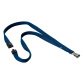 DURABLE Soft Textile Lanyard MidBlue Textile lanyard SOFT COLOUR midnight blue Blue 1.5 cm 10 Pieces