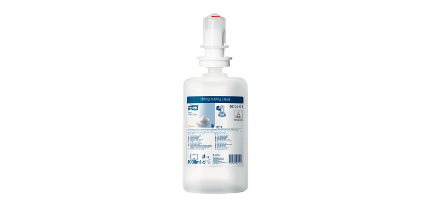 Sapone a schiuma delicato Tork Mild 1 l