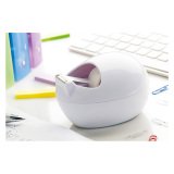 Scotch Tape Dispenser with Invisible tape Stone White White