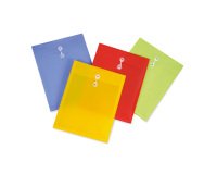 Buste con laccio assortiti polipropilene 21 x 29,7 cm 5 unità