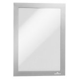Durable Magaframe Magnetic Frame, Silver, A5 - Pack 2